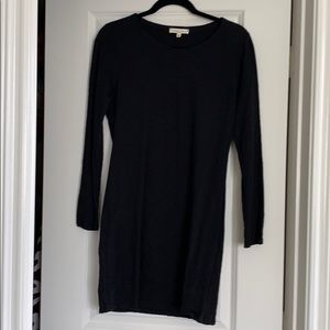 Black cotton dress
